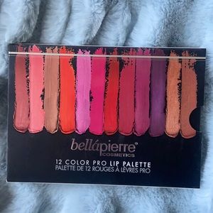 Bellapierre 12 color pro lip palette